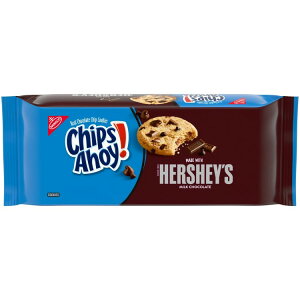 yő500~OFFN[|Lz`bvX AzCIn[V[Y ~N`R[g`bvNbL[ 269g CHIPS AHOY! Hershey's Milk Chocolate Chip Cookies, 9.5 oz y񂹏iz