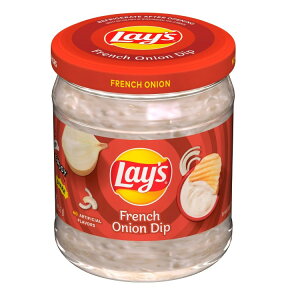 yő500~OFFN[|LzCY fBbv t`IjI 425.2g r Lay's Dip French Onion, 15 oz Jar Lays y񂹏iz