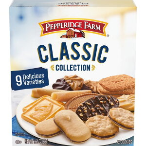 yő500~OFFN[|LzypbWt@[ NbL[ NVbNRNV {bNX 9ނ̃NbL[ 376g Pepperidge Farm Cookies Classic Collection, 9 Cookie Varieties, 13.25 oz. Box y񂹏i