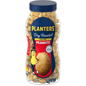 yő500~OFFN[|Lzv^[Y hC[Xg \ebhs[ibc 453g Planters Dry Roasted Salted Peanuts, 16 oz y񂹏iz