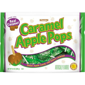 �g�b�c�B�[ �|�b�v�X �L�������� �A�b�v�� �|�b�v 266g Tootsie Caramel Apple Pops, 9.4 oz. �y�����񂹏��i�z