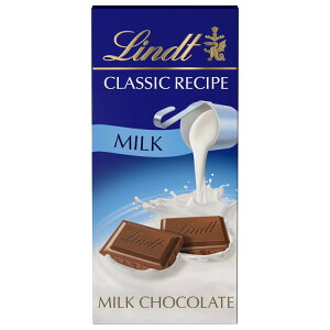 yő500~OFFN[|Lzc NVbNVs ~N`R[g 125g Lindt Classic Recipe Milk Chocolate 4.4 oz, Bar y񂹏iz