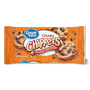 yő500~OFFN[|LzO[go[ `L[`bp[Y `R[g`bvNbL[ 333g Great Value Chunky Chippers Chocolate Chip Cookies, 11.75 oz y񂹏iz