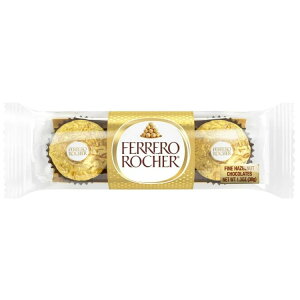 �t�F���� ���V�F �O���� �w�[�[���i�b�c �~���N�`���R���[�g 3���� Ferrero Rocher Gourmet Hazelnut Milk Chocolate, 3 Individually 1.3 oz �y�����񂹏��i�z