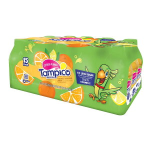 �^���s�R �V�g���X�p���` �I�����W �^���W�F���� ������ �W���[�X�h�����N 296ml 15�{�p�b�N Tampico Citrus Punch Orange Tangerine Lemon Juice Drink 10 fl oz 15 Pack �y�����񂹏��i�z
