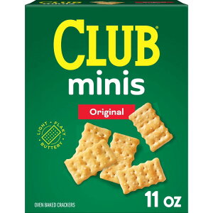 �N���u�~�j �I���W�i���N���b�J�[ �����`�X�i�b�N 311g Club Minis Original Crackers, Lunch Snacks, 11 oz �y�����񂹏��i�z