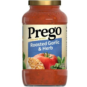 �v���S �C�^���A���g�}�g �p�X�^�\�[�X ���[�X�g�K�[���b�N���n�[�u 680g Prego Italian Tomato Pasta Sauce with Roasted Garlic & Herbs, 24 oz Jar �y�����񂹏��i�z
