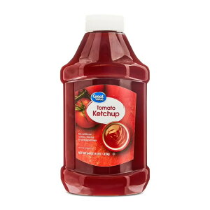 �O���[�g�o�����[ �g�}�g�P�`���b�v 1.81kg Great Value Tomato Ketchup, 64 oz �y�����񂹏��i�z