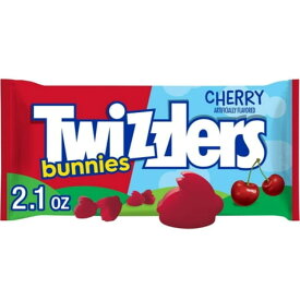 [限定版]トゥイズラーズ チェリー フレーバー バニー イースター キャンディ 60g Twizzlers Cherry Flavored Bunnies Easter Candy, Bag 2.1 oz 【お取り寄せ商品】