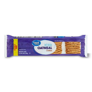 yő500~OFFN[|LzO[go[ ACXhI[g~[NbL[ 510g Great Value Iced Oatmeal Flavor Cookies, 18oz y񂹏iz
