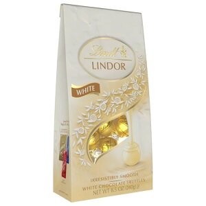 �����c �����h�[�� �z���C�g�`���R���[�g�L�����f�B�g�����t 240g Lindt Lindor White Chocolate Candy Truffles, 8.5 oz. Bag �y�����񂹏��i�z