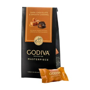 �S�f�B�o �}�X�^�[�s�[�X �_�[�N�`���R���[�g���X���[�X�L�������� 116g Godiva Masterpiece Dark Chocolate and Smooth Caramel, 4.1 oz Bag �y�����񂹏��i�z