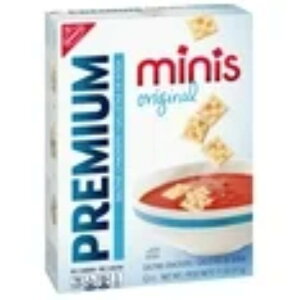 �v���~�A�� �I���W�i�� �~�j�\���g�N���b�J�[ �����`�X�i�b�N 311g Premium Original Mini Saltine Crackers, Lunch Snacks, 11 oz �y�����񂹏��i�z