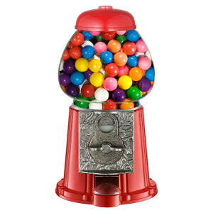 �O���[�g�m�[�U���|�b�v�R�[�� �R�C�����~�j�K���{�[���}�V�� ���b�h Great Northern Popcorn 11-Inch Coin-Operated Mini Gumball Machine Red �y�����񂹏��i�z