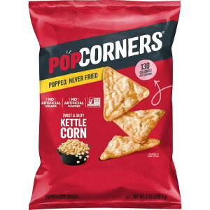 �|�b�v�R�[�i�[�Y �P�g���R�[�� �|�b�v�`�b�v�X 198.4g PopCorners Kettle Corn Popped Chips Bag, 7 oz? �y�����񂹏��i�z