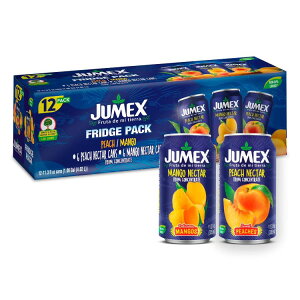 �W�����b�N�X �}���S�[�l�N�^�[�W���[�X���s�[�`�l�N�^�[�W���[�X 355ml 12�{�p�b�N Jumex Mango Nectar Juice & Peach Nectar Juice, 11.3 fl oz, 12 pack �y�����񂹏��i�z