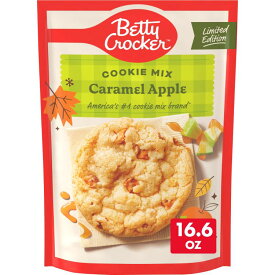 [秋限定版]ベティクロッカーキャラメルアップルクッキーミックス 470g Betty Crocker Limited Edition Caramel Apple Cookies, Cookie Mix, 16.6 oz 【お取り寄せ商品】