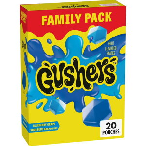 yő1040~OFFN[|LzxeB NbJ[ KbV[Y u[x[ O[v 20ܓ 454g Betty Crocker Gushers Fruit Flavored Snacks, 20 Pouches, Family Pack, 16 oz y񂹏iz