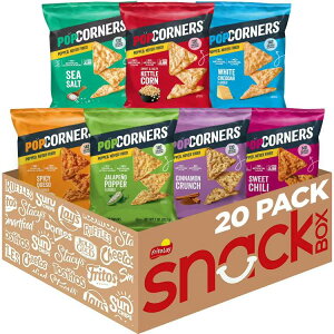 �|�b�v�R�[�i�[�Y �|�b�v�R�[���`�b�v�X �o���G�e�B�p�b�N 28g 20�ܓ��� PopCorners popped corn chips, 1 oz Bags, 20 Count �y�����񂹏��i�z