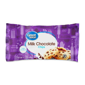 yő500~OFFN[|LzO[go[ ~N`R[g x[LO`bv 326g Great Value Milk Chocolate Baking Chips, 11.5 oz y񂹏iz