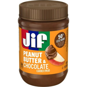 Wt s[ibco^[`R[g Xvbh425g Jif Peanut Butter & Chocolate Flavored Spread, 15 Oz. Jar y񂹏iz