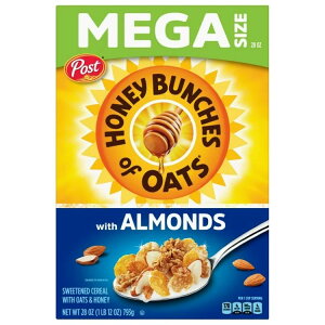 |Xgnj[o`YIuI[cEBYA[hubNt@[XgVA t@~[TCYVA N`[ 793g Post Honey Bunches of Oats with Almonds Breakfast Cereal, Crunchy 28 oz Box y