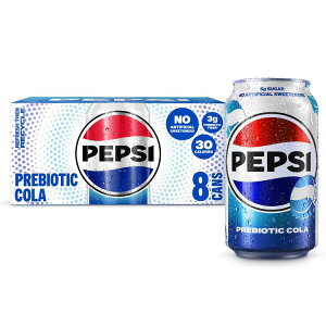 �y�v�V �v���o�C�I�e�B�N�X �R�[�� �\�[�_�|�b�v 355ml 8�ʃp�b�N Pepsi Prebiotic Cola Soda Pop, 12 fl oz, 8 pack cans �y�����񂹏��i�z