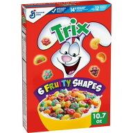 トリックス ブレックファーストシリアル フルーツ風味コーンパフ 300g Trix Breakfast Cereal, Fruit Fla…