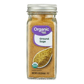 【ウォルマートブランド】グレートバリュー オーガニック セージ パウダー 28g Great Value Organic Ground Sage, 1 oz 【お取り寄せ商品】