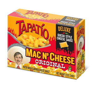 �^�p�e�B�I �}�J���j���`�[�Y �f���b�N�X �I���W�i���f�B�i�[ 340g Tapatio Mac N Cheese Deluxe Original Dinner 12 oz �y�����񂹏��i�z