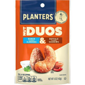 yő500~OFFN[|Lzv^[Y ibcfI obt@[JV[ibc`A[h 142g PLANTERS Nut Duos Buffalo Cashew and Ranch Almond, 5 oz y񂹏iz