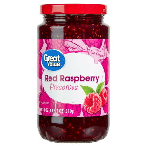 �O���[�g�o�����[ ���b�h���Y�x���[�W���� 510g Great Value Red Raspberry Preserves, 18 oz �y�����񂹏��i�z