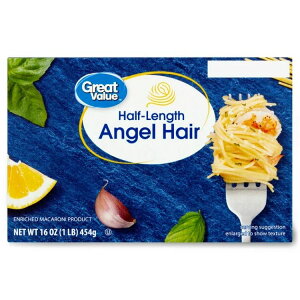 �O���[�g�o�����[ �|�b�g�p�[�t�F�N�g �G���W�F���w�A �p�X�^ ��454g Great Value Pot Perfect Angel Hair Pasta, 16 oz �y�����񂹏��i�z