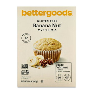 �x�^�[�O�b�Y �O���e���t���[ �o�i�i�i�b�c�}�t�B���~�b�N�X 442g bettergoods Gluten Free Banana Nut Muffin Mix, 15.6 oz �y�����񂹏��i�z