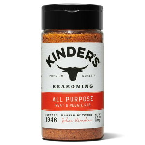 �L���_�[�Y �I�[���p�[�p�X �V�[�Y�j���O 170g Kinder's All Purpose Seasoning, 6oz �y�����񂹏��i�z