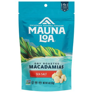 yő500~OFFN[|Lz}Ei A V[\g }J_~A ibc - 113g obO Mauna Loa Sea Salt Macadamia Nuts - 4oz Bag y񂹏iz