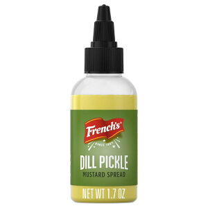 �t�����`�Y �f�B���s�N���X �~�j�}�X�^�[�h�X�v���b�h 48g French's Dill Pickle Mini Mustard Spread, 1.7 oz Bottle �y�����񂹏��i�z