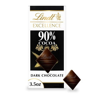 yő500~OFFN[|Lzc GNZX _[N`R[g RRA90% 100g Lindt Excellence, Dark Chocolate, 90% 3.5 oz, Bar y񂹏iz