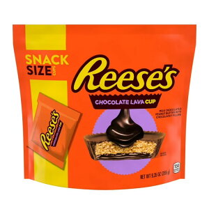 [V[Y `R[g o ~N`R[g s[ibco^[Jbv 265g REESE'S Chocolate Lava Milk Chocolate Peanut Butter Cups 9.35 oz y񂹏iz
