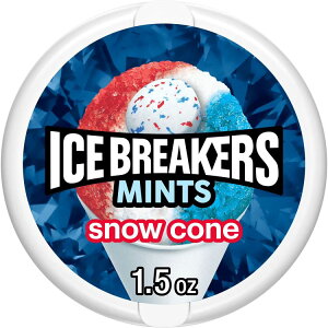 �A�C�X�u���[�J�[�Y �X�m�[�R�[�� �V���K�[�t���[�~���g 42g Ice Breakers Snow Cone Flavored Sugar Free Mints, Puck 1.5 oz �y�����񂹏��i�z