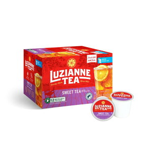 ���W�A���k �A�C�X�X�C�[�g�e�B�[ �V���O���T�[�u�|�b�h 12���� Luzianne Iced Sweet Tea Single Serve Pods, 12 Count �y�����񂹏��i�z