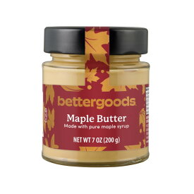 ベターグッズ メープルバター 200g bettergoods maple butter 7 oz 【お取り寄せ商品】