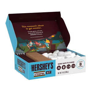 【最大500円OFFクーポン有】ハーシーズ チョコレートスモアキット 396g Hershey's Chocolate S'mores Kit, Box 14 oz 【お取り寄せ商品】