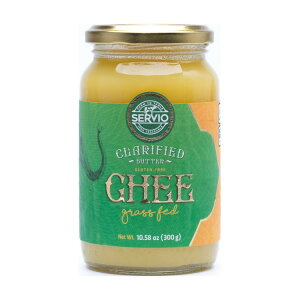 yő500~OFFN[|LzZBIOXtFbh gfBViM[ ܂o^[?? 300g r Servio Grass Fed Traditional Ghee Clarified Butter 10.58 oz Jar y񂹏iz
