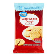 グレートバリュー レディトゥベイク シュガークッキー生地 467g Great Value Ready to Bake Sugar Cookie…