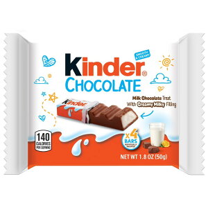 yő500~OFFN[|LzL_[`R[g N[~[~NtBO ~N`R[go[ 4{ Kinder Chocolate, 4 Bars, Milk Chocolate Bar with Creamy Milky Filling y񂹏iz