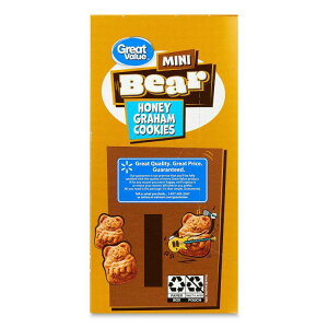yő500~OFFN[|LzO[go[ ~jxA nj[OnNbL[ 1oz×10 Great Value Mini Bear Honey Graham Cookies, 1 oz, 10 Snack Packs y񂹏iz