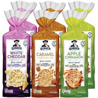 クエーカー グルテンフリー ライスケーキ バラエティパック 6袋 Quaker Gluten Free Rice Cakes, Variety…
