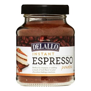 �f���b�� �C���X�^���g �G�X�v���b�\ �p�E�_�[ ���فE�����p ��55g DeLallo Instant Espresso Powder for Baking & Drinks, 100% Instant Coffee, 1.94 oz Jar �y�����񂹏��i�z