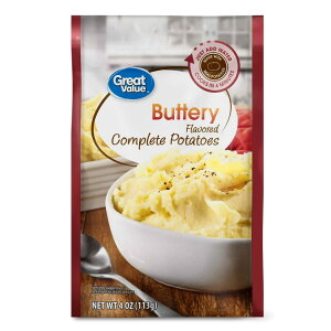 �O���[�g�o�����[ �o�^���[ �R���v���[�g�|�e�g 113g Great Value Buttery Complete Potatoes, 4 oz, Pouch �y�����񂹏��i�z